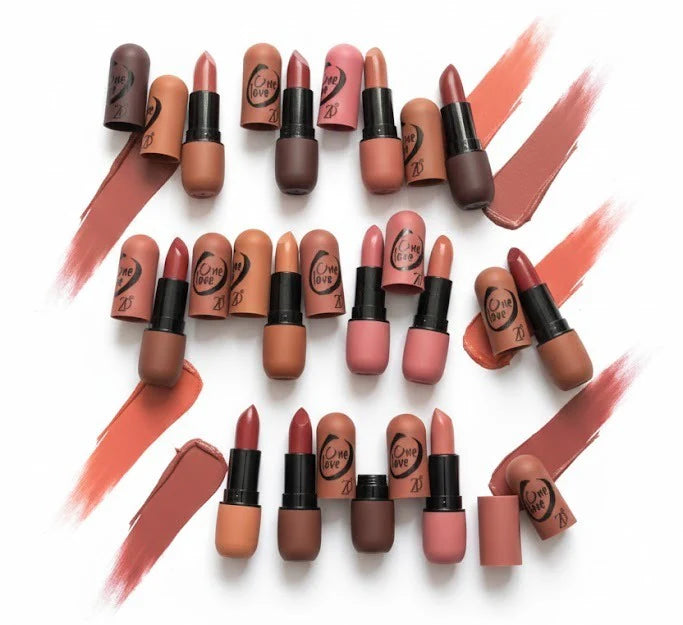 One Love Matte Lipstick - 12-Piece Multi-Shade Collection