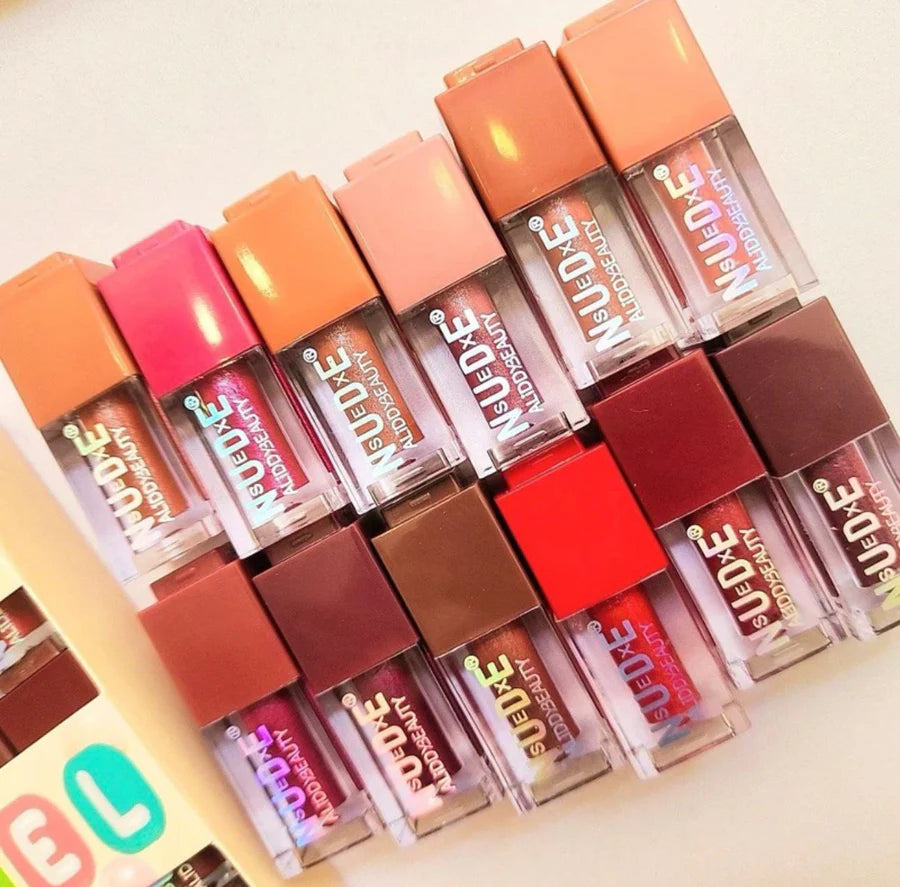 ALiDDYBeauty 12pcs Lipgloss and Eyeshadow