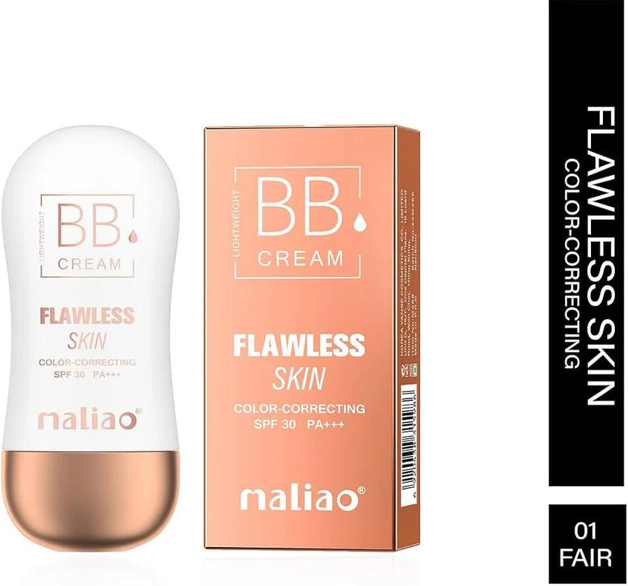 Maliao BB Cream Flawless Skin Color Correcting SPF 30