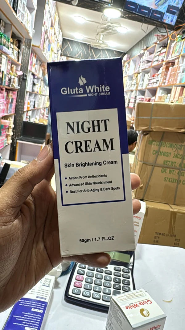 GlutaWhite Night Cream (Tube Form)