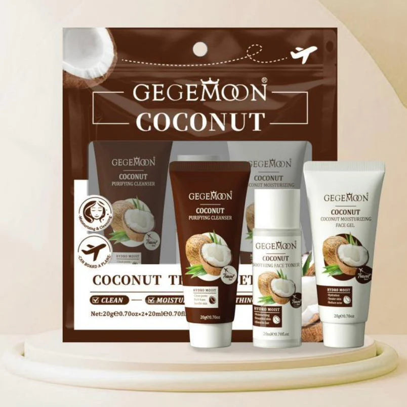 Gegemoon 3-in-1 Travel Skincare Set