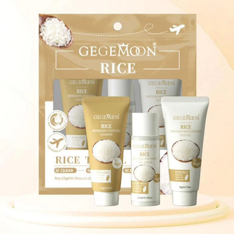 Gegemoon 3-in-1 Travel Skincare Set