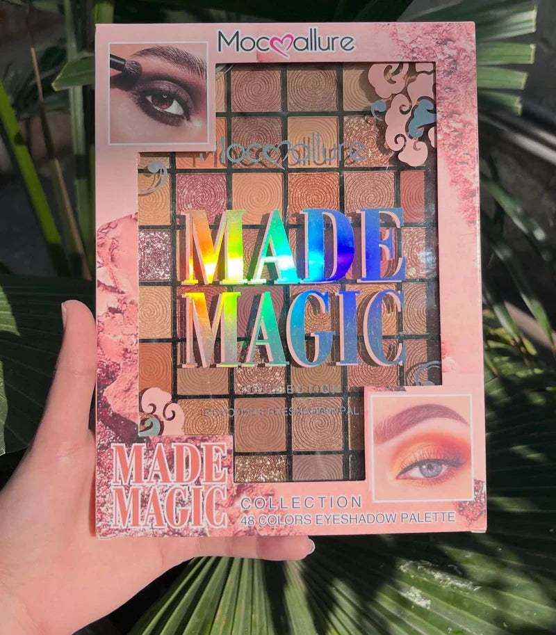 Mocallure "Made Magic" Collection – 48 Color Professional Eyeshadow Palette