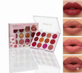 HUDAMOJI Matte Lip Palette – 15 Vibrant Shades