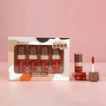 MANSLY 4pcs Velvet Air Lip Gloss Lip Mud Lip Glaze