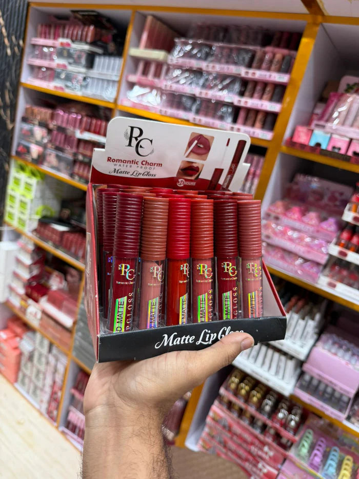 Romantic Charm Pack of 06"Les Macarons" Ultra Matte Liquid Gloss