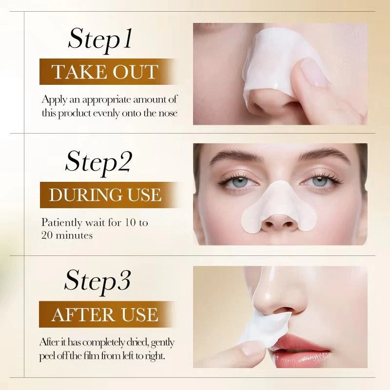 BIOAQUA Rice Raw Pulp Nose Mask (60g) – Deep Cleansing & Blackhead Remover for Smooth Skin