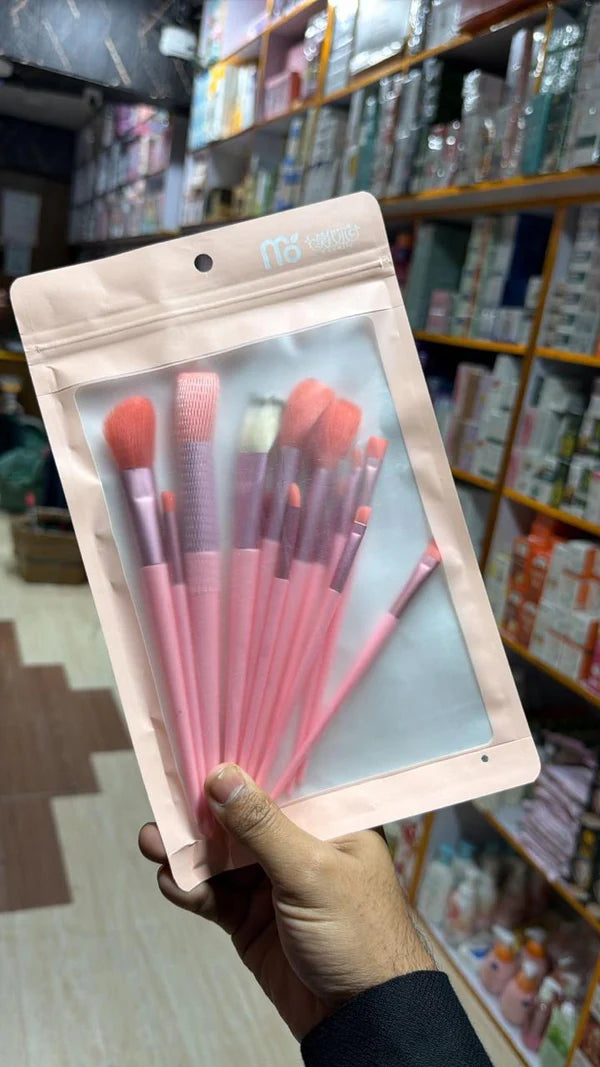 Gemini said Peachy Pink 13-Piece Professional Makeup Brush Set