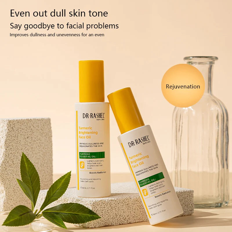 DR.Rashel Fade Dark Spots Turmeric Brightening Face Serum-Turmeric Essential Oil DRL-1912