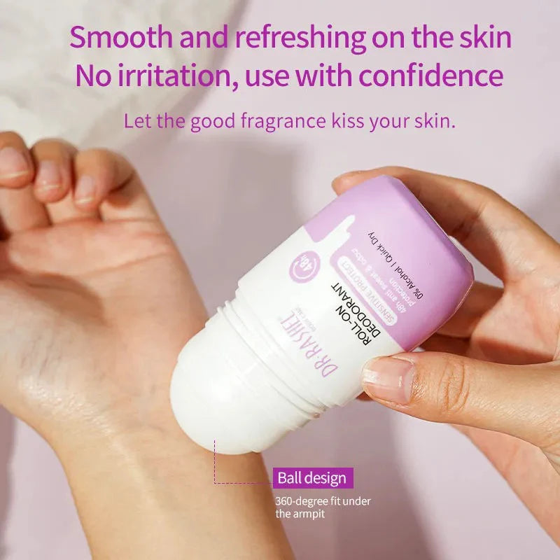 DR.Rashel Body & Underarm Care Sensitive Protect Roll-On Deodorant 48H Protection 50ml DRL-1893