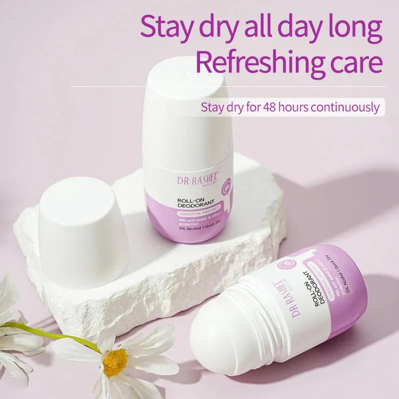 DR.Rashel Body & Underarm Care Sensitive Protect Roll-On Deodorant 48H Protection 50ml DRL-1893
