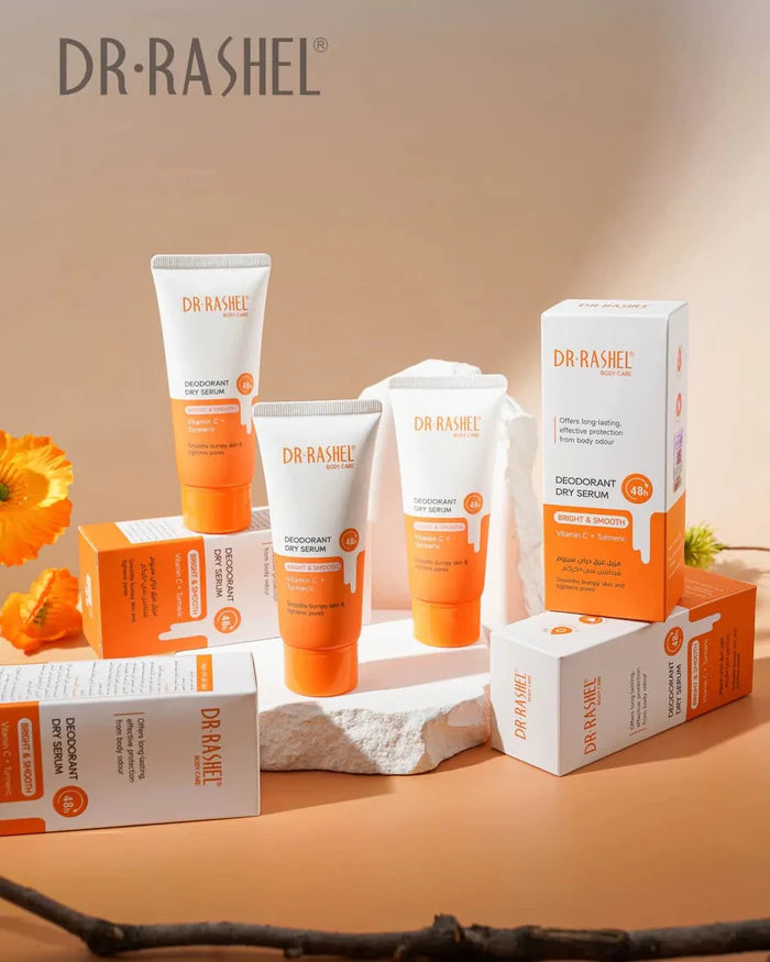 DR.Rashel Bright & Smooth Vitamin C & Turmeric Deodorant Dry Serum Cream 60ml DRL-1898