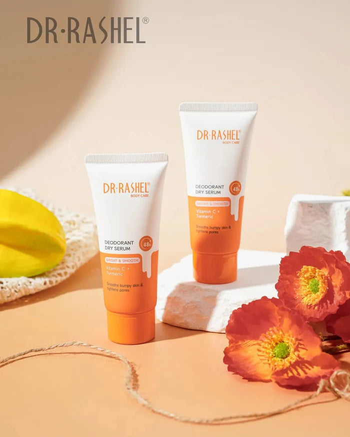 DR.Rashel Bright & Smooth Vitamin C & Turmeric Deodorant Dry Serum Cream 60ml DRL-1898