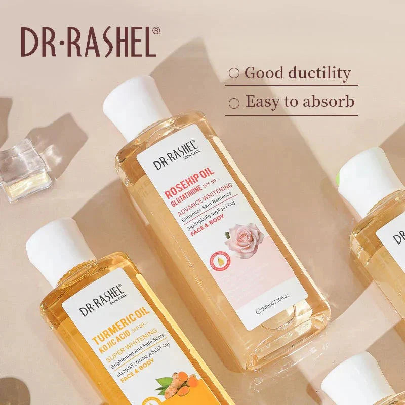 Dr.Rashel Rosehip Oil Advance Brightening Face & Body SPF50 - 210ml DRL-1902