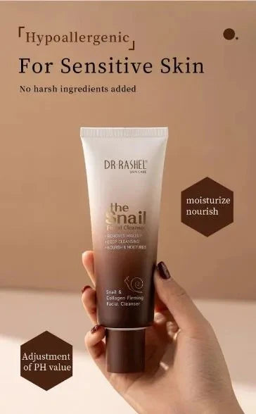 DR.Rashel Skin Care The Snail & Collagen Firming Facial Cleanser Face Wash 120g- DRL-1918