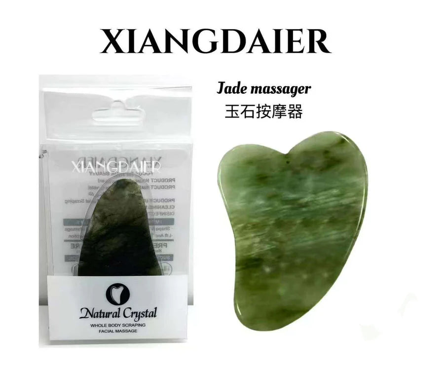 **Natural Gua Sha Facial Massage Stone**