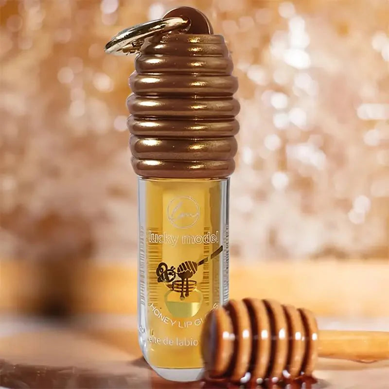 HuxiaBeauty Honey Lip Oil – Nourishing Gloss & Hydration
