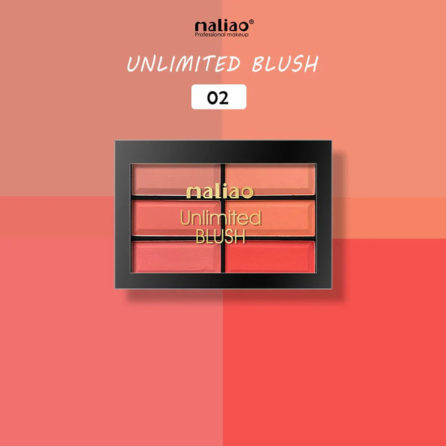 Maliao Unlimited Blush Palette – Versatile Color Collection