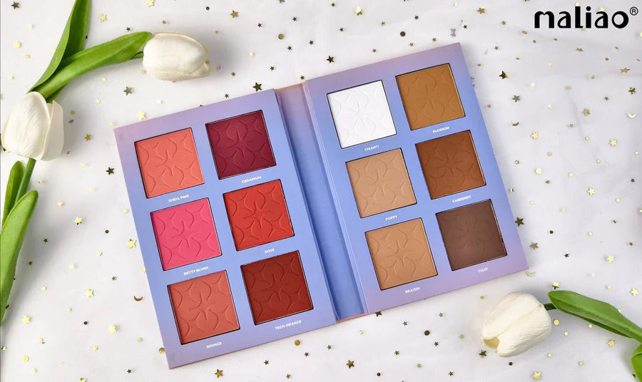 Maliao Touch Blush Palette – Long‑Wear, Fade‑Proof Formula