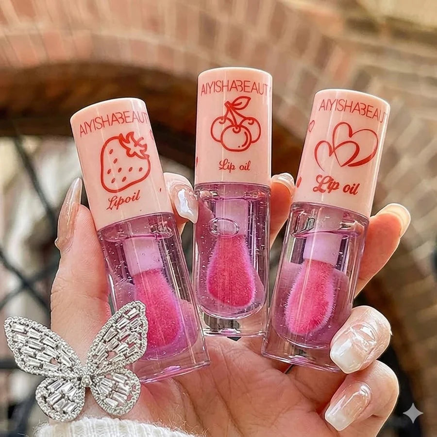 Aiyisha Beauty Cute Charming Fruity Lip Oil