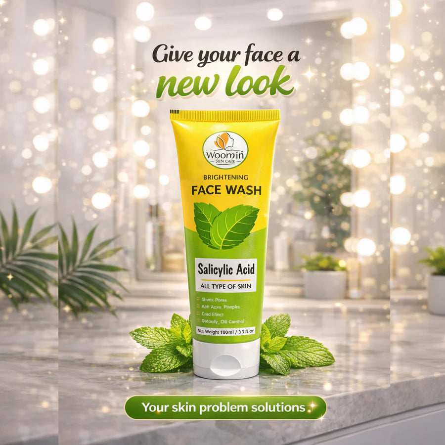 Woomin Face Wash – 100ml Gentle Cleanser