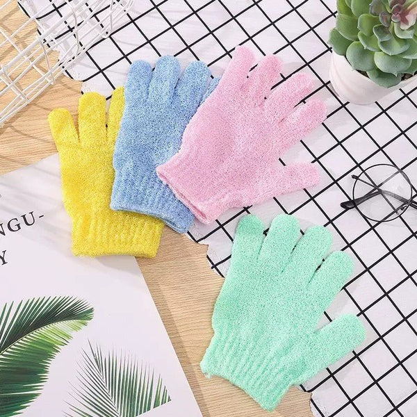 1 Pcs Multi Color Exfoliating Glove Remove Dead Skin Body Scrubber Bath Gloves Exfoliating Comfortable And Healthy