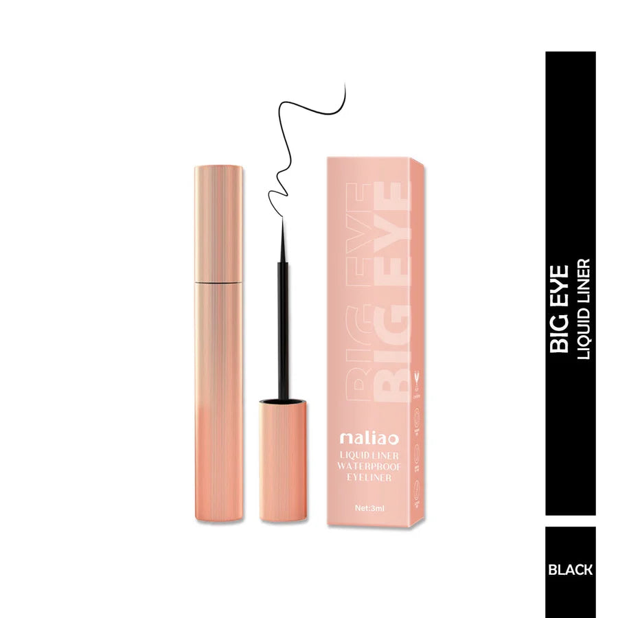 Maliao® Big Eye Waterproof Liquid Eyeliner | Precision & Long‑Lasting