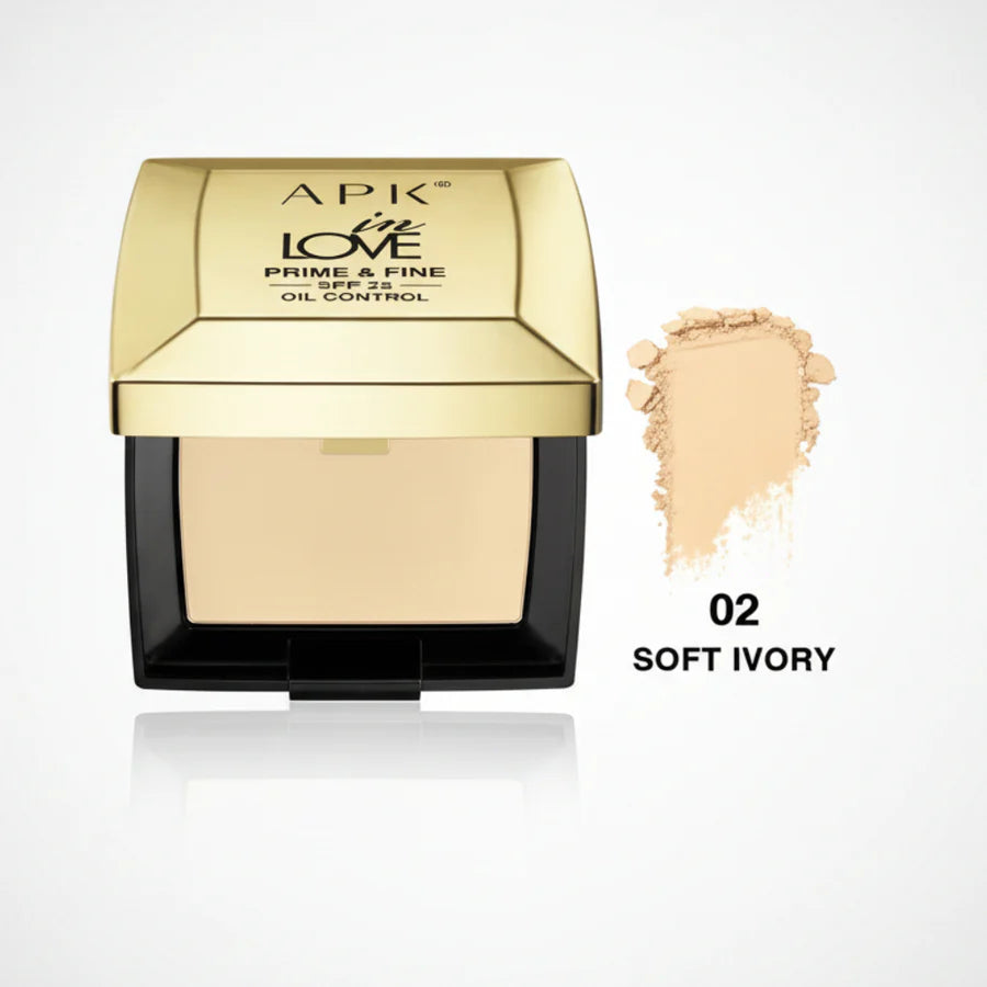 APK In Love Prime & Fine Oil Control Face Powder | Matte Finish