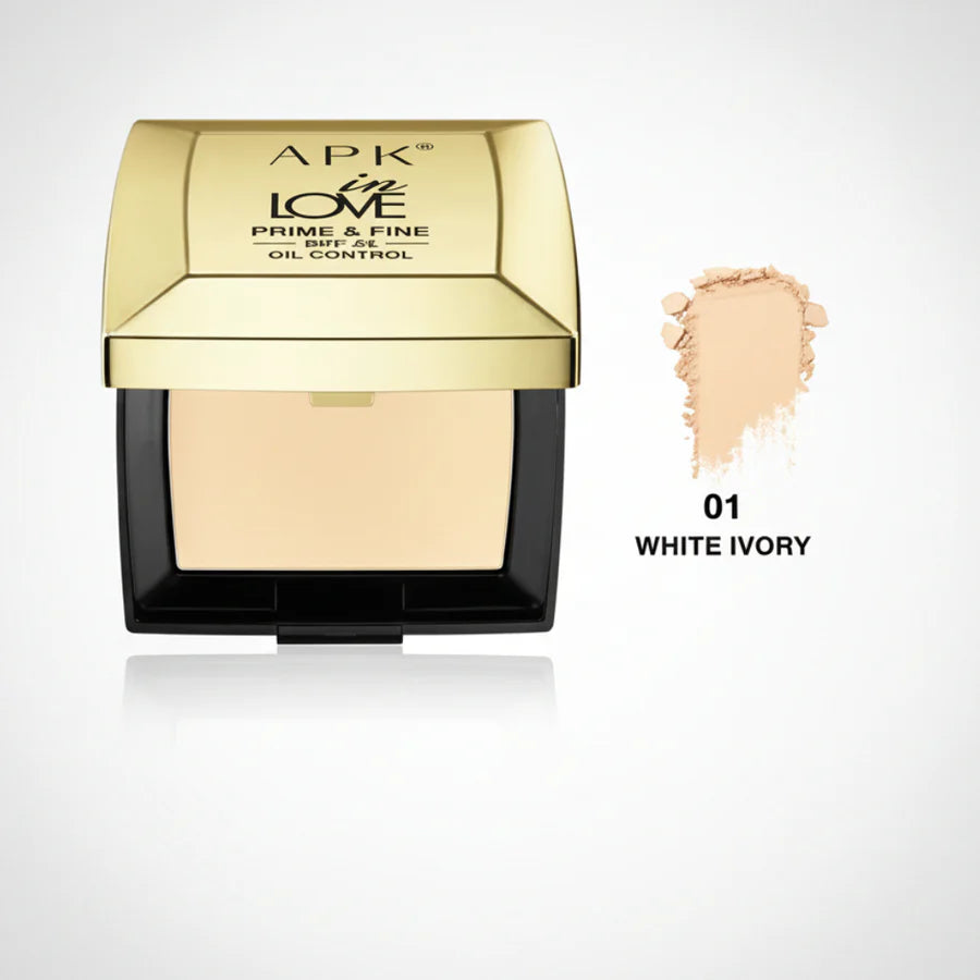 APK In Love Prime & Fine Oil Control Face Powder | Matte Finish