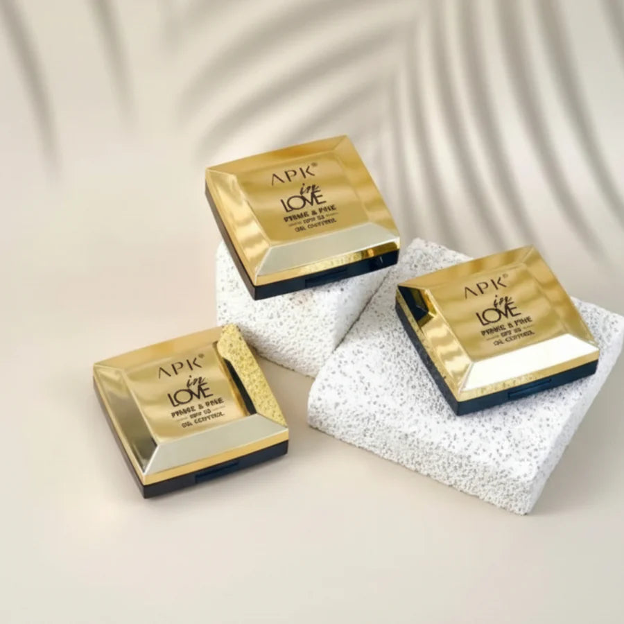APK In Love Prime & Fine Oil Control Face Powder | Matte Finish