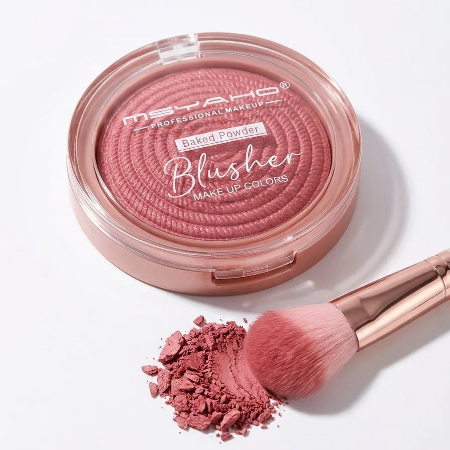 MSYAHO Professional Baked Powder Blusher | Radiant Glow Finish