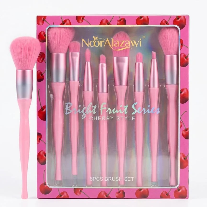 Noor Alazawi 8‑Piece Professional Makeup Brush Set | Luxury Essentials