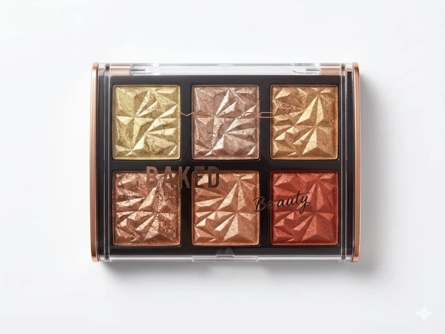 MSYAHO Build Perfect Makeup | 6‑Color Baked Powder Palette