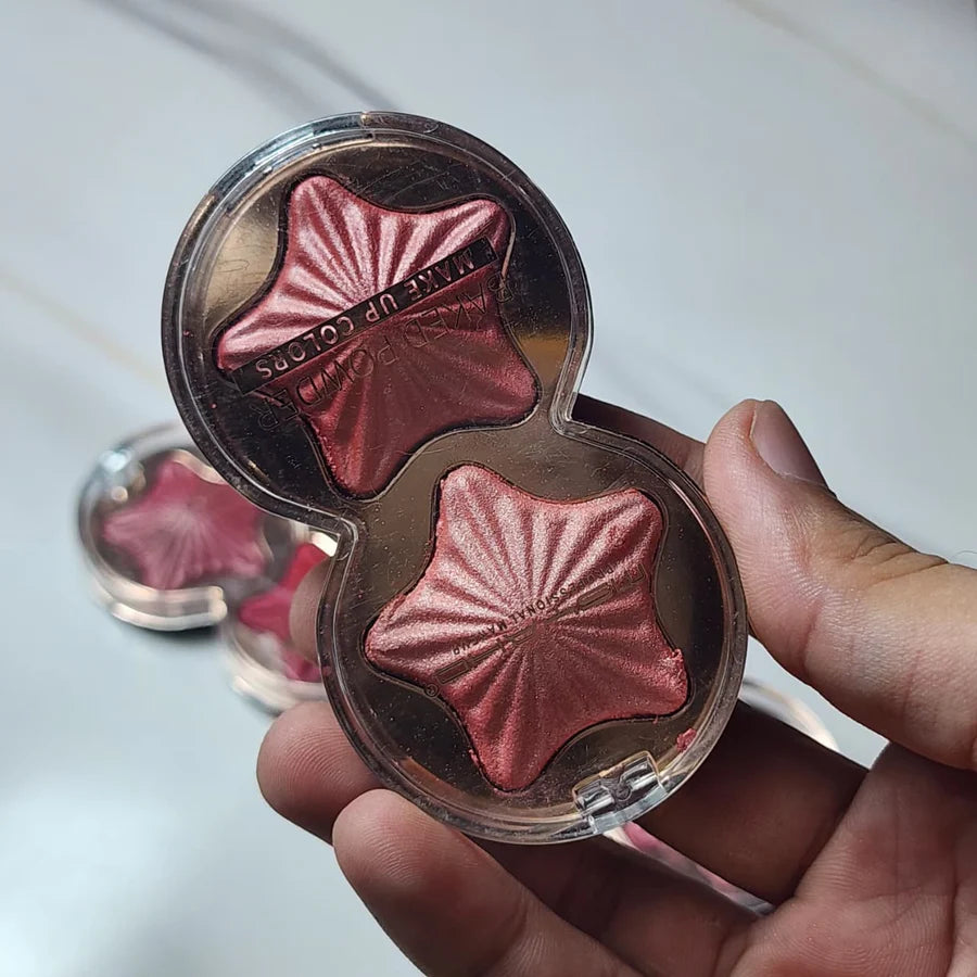 MSYAHO Star Baked Powder YH6340B | Dual‑Color Radiant Glow