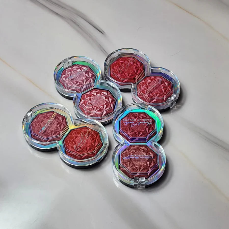 MSYAHO Baked Powder YH6338B | Silky Radiant Glow Compact