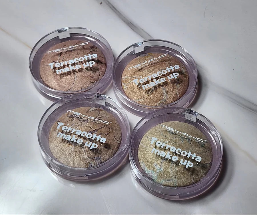 **MSYAHO YH6361 Terracotta Blusher & Highlighter Compact**