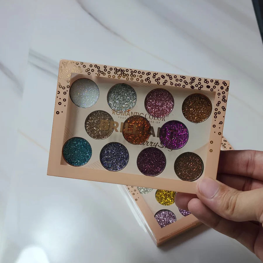 **Romantic Color RC6627 Brilliant Starry Sky Palette**