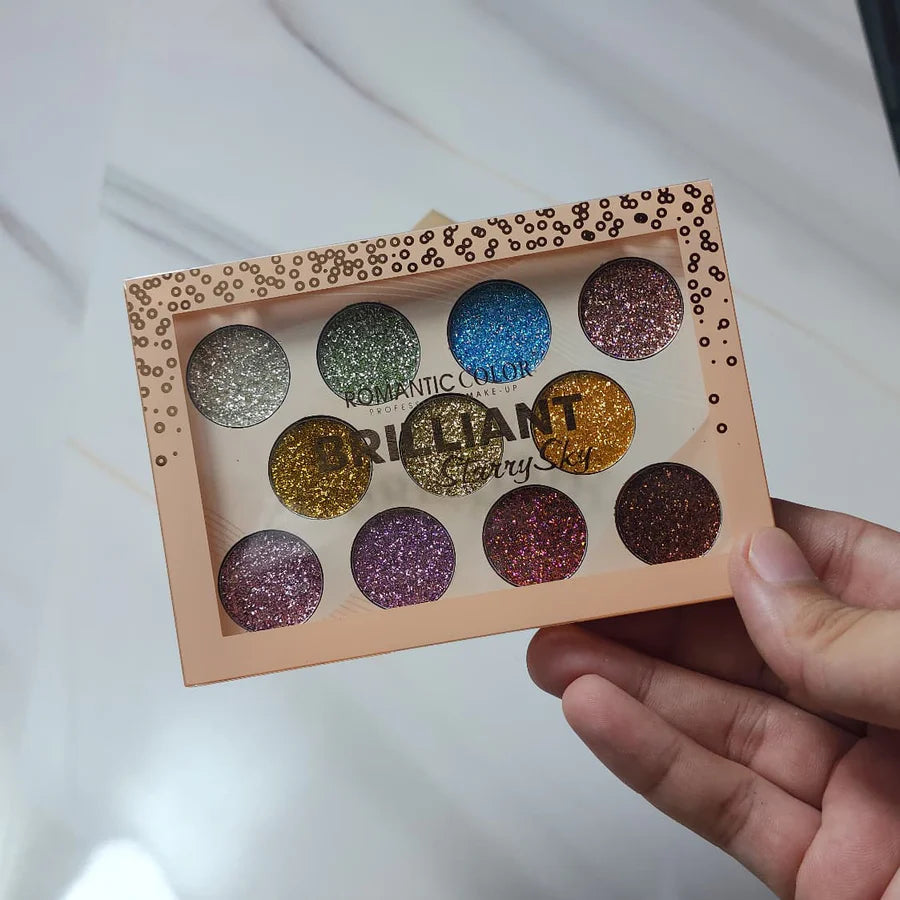 **Romantic Color RC6627 Brilliant Starry Sky Palette**
