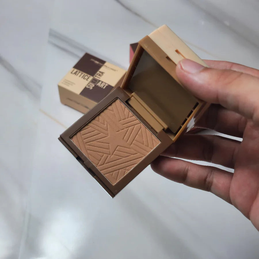 **MSYAHO YH563 3-in-1 Eyeshadow, Highlighter & Contour Palette**