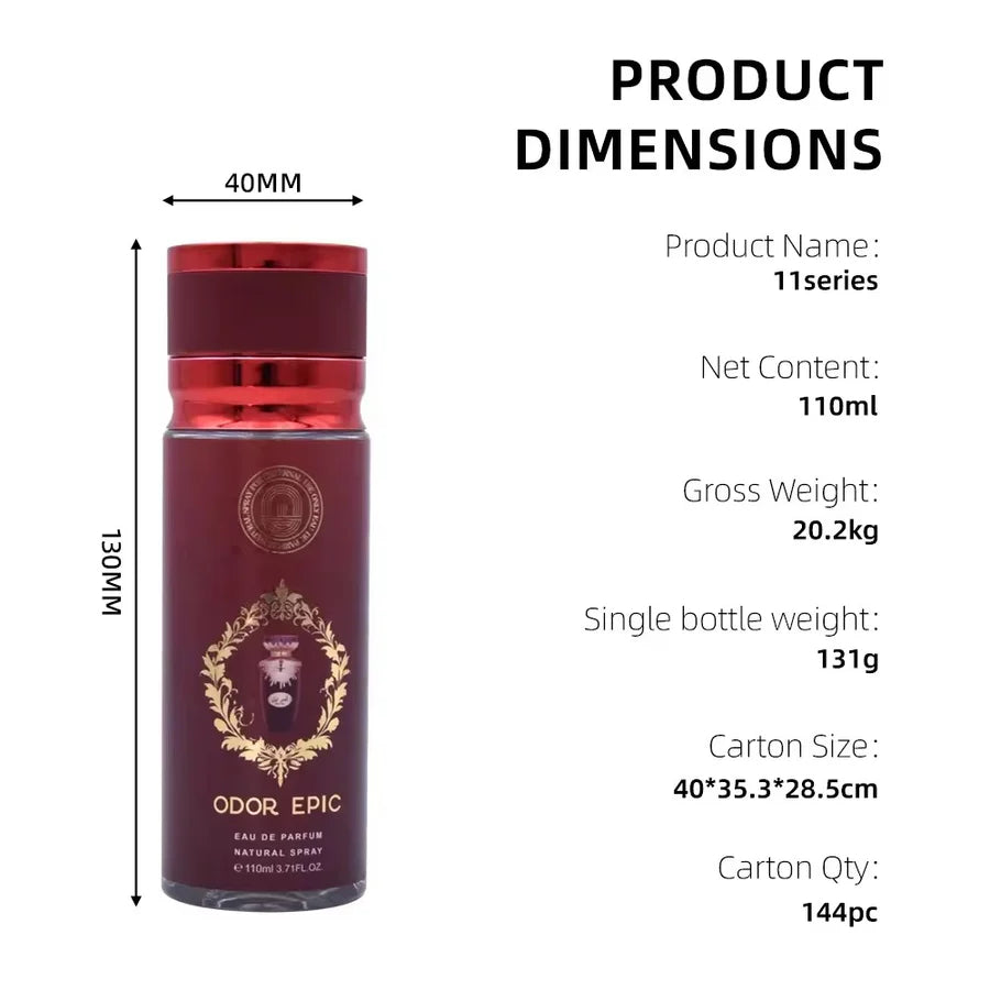 **ODOR EPIC Eau de Parfum Spray 120ml**