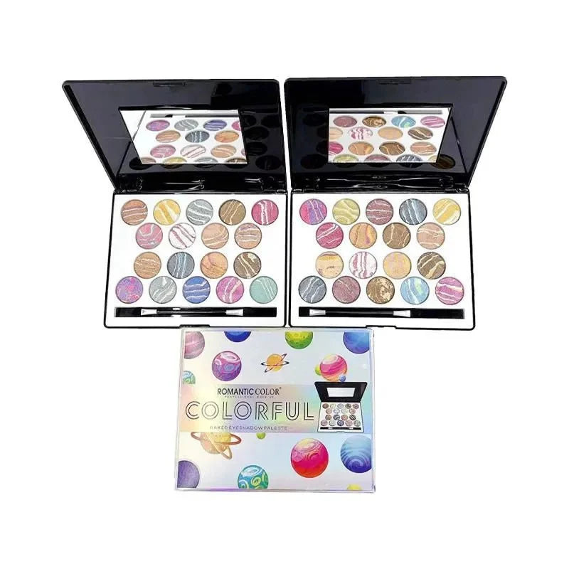 **Romantic Color 18 Color Eyeshadow Palette**
