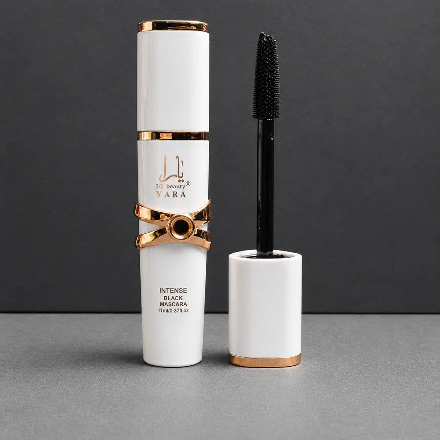 **Yara 3Q Beauty 3PCS Mascara, Eyeliner & Matte Lip Gloss Set**