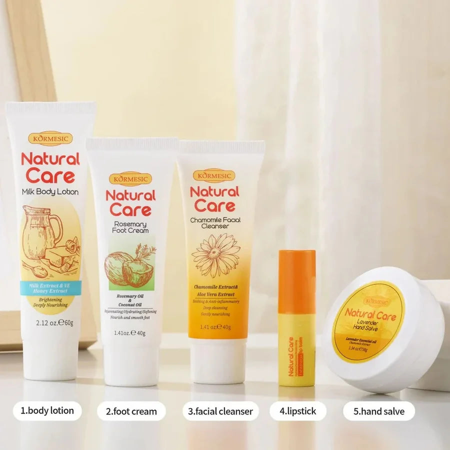 **KORMESIC Natural Care Essential Skincare Kit**