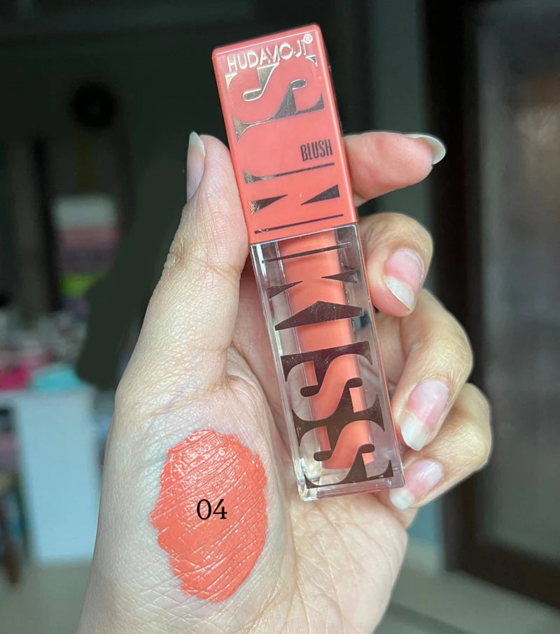 Hudamoji Pack of 4 Sun Kiss Matte Lip Gloss