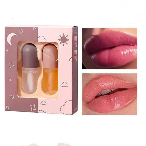 **Warda Beauty Lip Plumper Essential Oil Set (2PCS)**