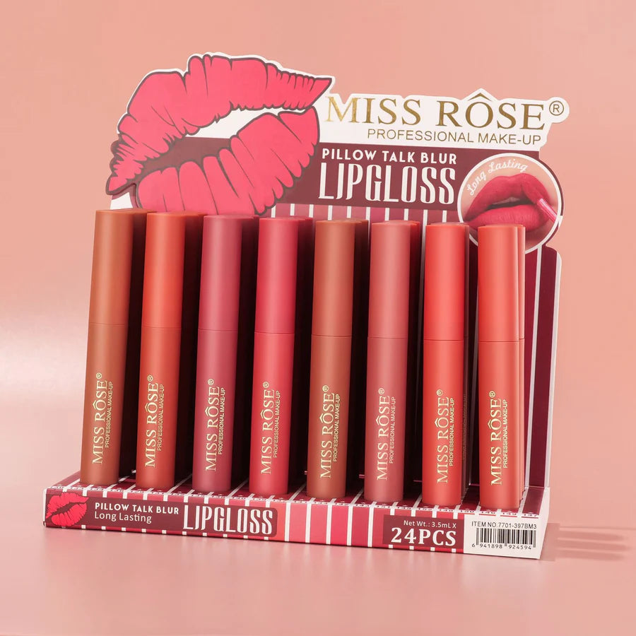 Miss Rose Pack of 03 Hydra Matte Lip Gloss