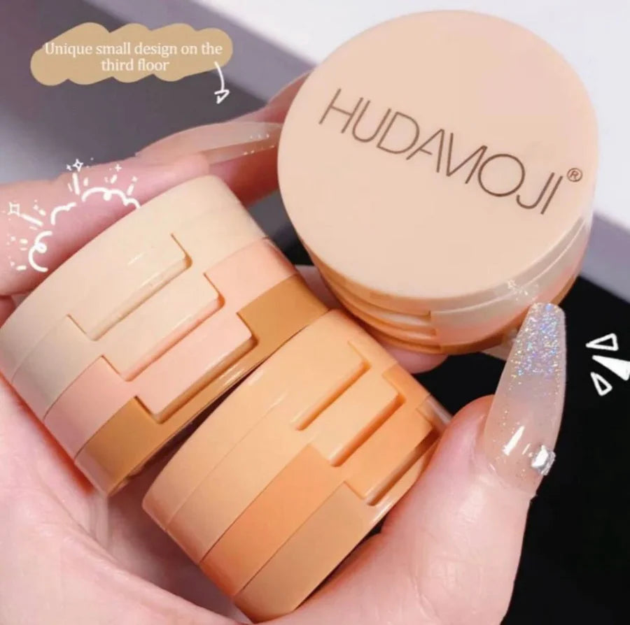 **Hudamoji 3-in-1 Highlighter & Blusher**