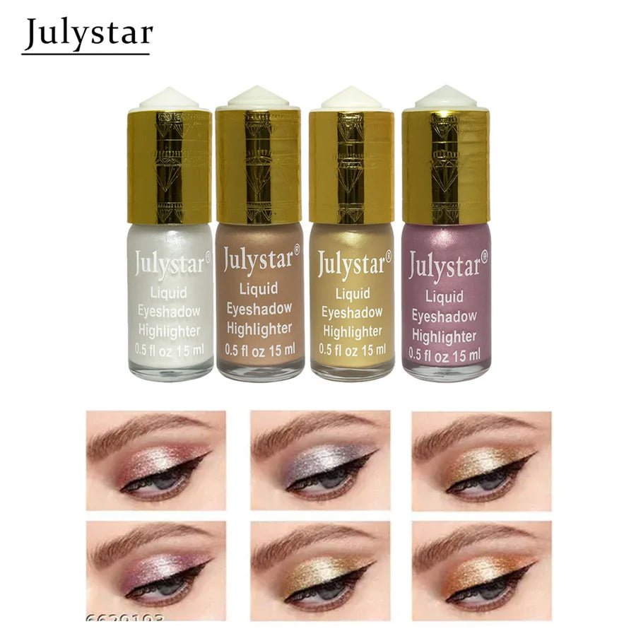 **JulyStar Silky Glow Liquid Eyeshadow Highlighter 15ml**