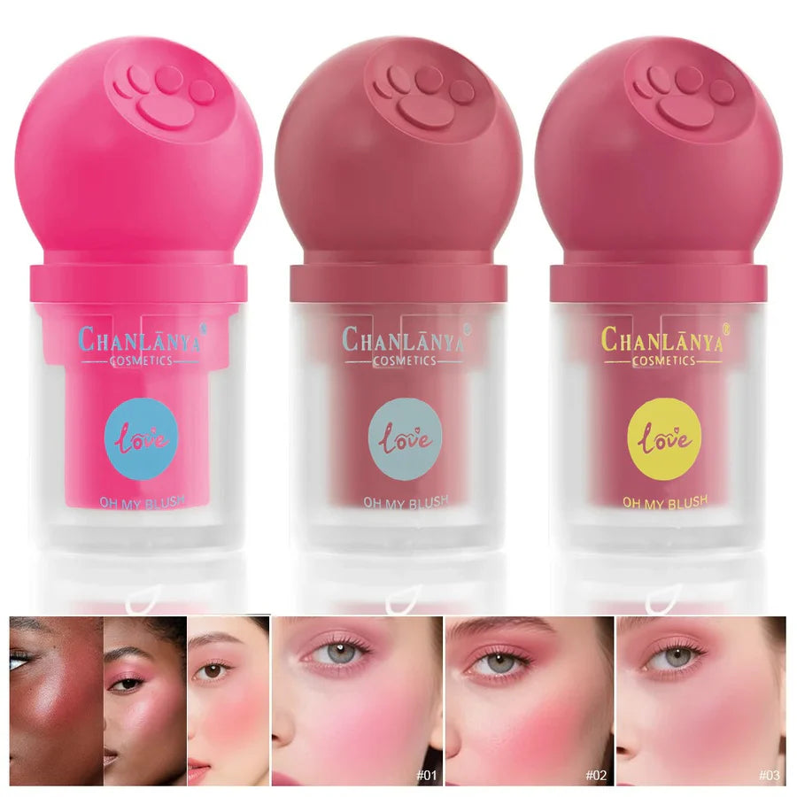 ChanLanya Cosmetics "Oh My Blush" – Liquid Cream Blusher Stick
