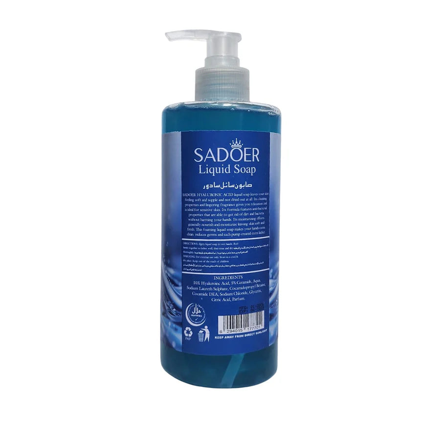 **SADOER Hyaluronic Acid Liquid Hand Soap 500ml**